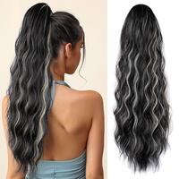 Black mixed Light Ash Blonde