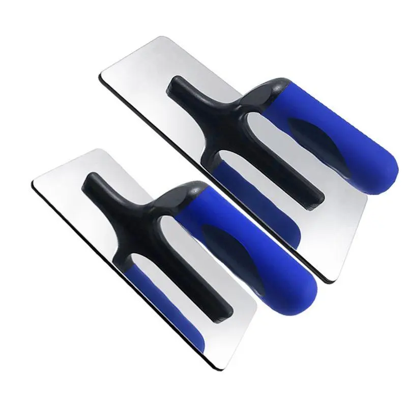 Stainless Steel Venetian Plaster Trowel, 2 Pieces – Hand Tools for Painting and Plaster Finishing