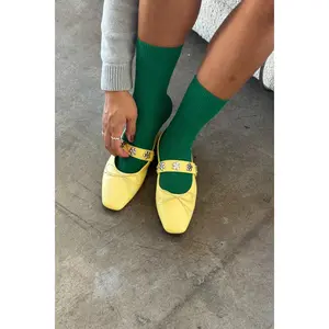 Trouser Socks in Deep Green