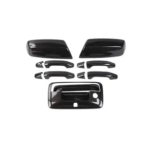 For 2014-2018 Chevy Silverado/GMC Sierra Mirror Tailgate Door Handle Trim Cover car accessory decal
