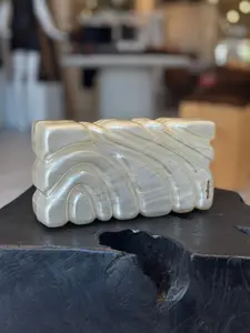 Cult Gaia - Aura Clutch - Ivory