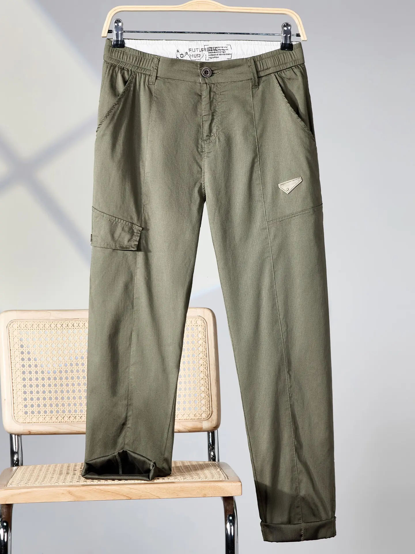 [HY627] Men Jeans Military green
