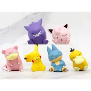 Sleeping Pokemon Figures