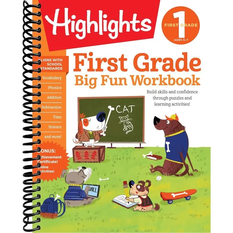 First Grade Big Fun Workbook (Highlights™ Big Fun Activity Workbooks)