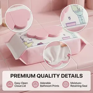 Fresh Feel Flushable Wet Wipes, Adult Wet Wipes, 3 Flip-Top Packs, 80 Wipes Per Pack (240 Total Wipes), Packaging May Vary Sheets Toilet