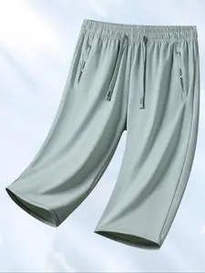 Women's Letter Print  Capri Pants, Casual Comfy Breathable Sports Pants for Outdoor Activities, Ladies Sportswear for Summer, Breathable Athletic Bottoms