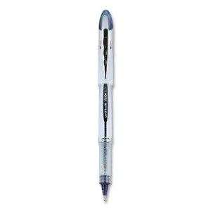 Uni-Ball  0.8 mm UB Visionelite Roller Ball Pen, White & Blue