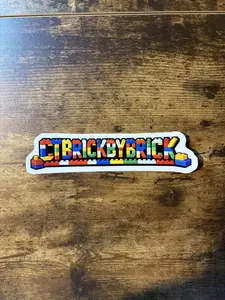 CT Brick By Brick Sticker
