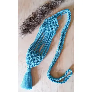 Macrame Water Bottle Holder, Macrame Wine Bottle Holder, Macrame Sling, Macrame Cross body Carrier