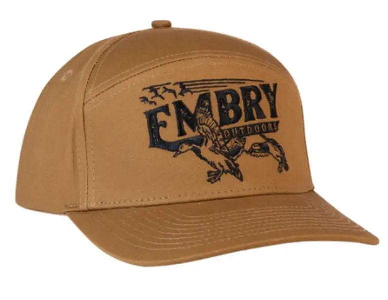 Duck "Migration" Brown 6 Panel Hat | Embry Outdoors