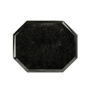 Jet Black Granite Octagon Tile