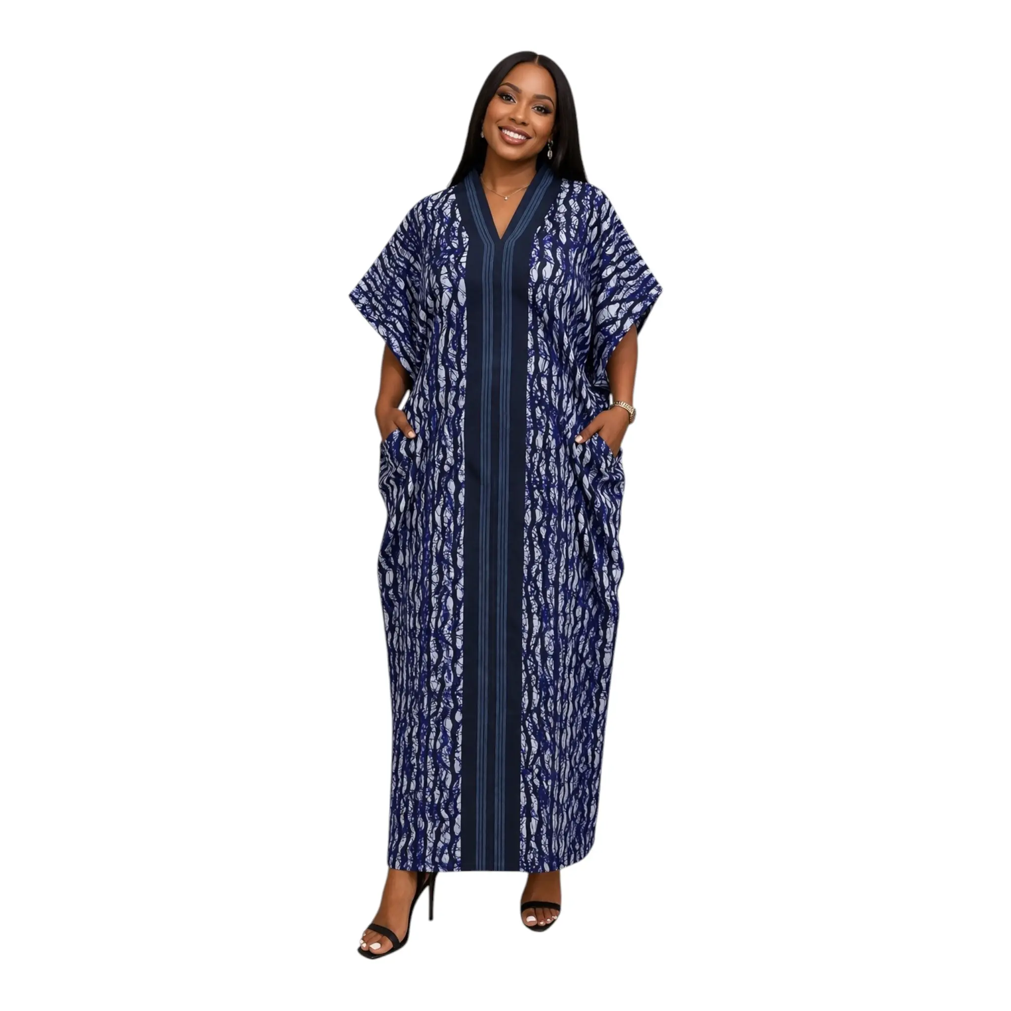 Purple, Blue and White