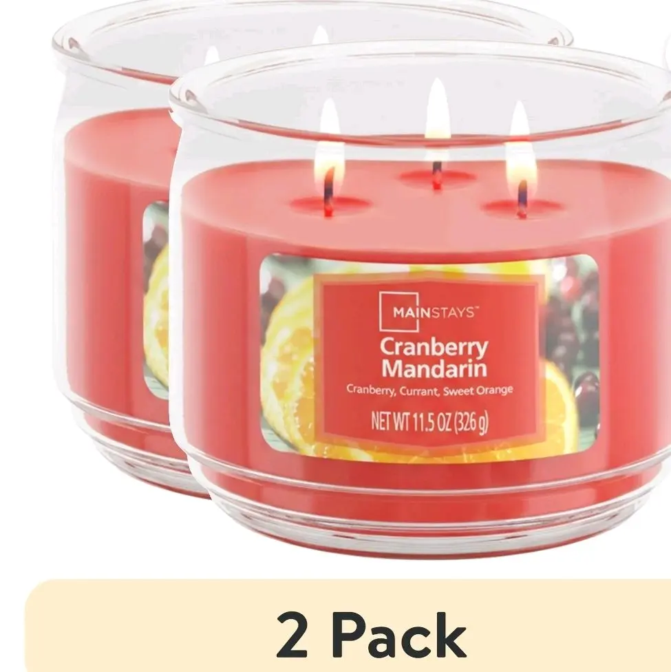 Candles cranberry mandarin