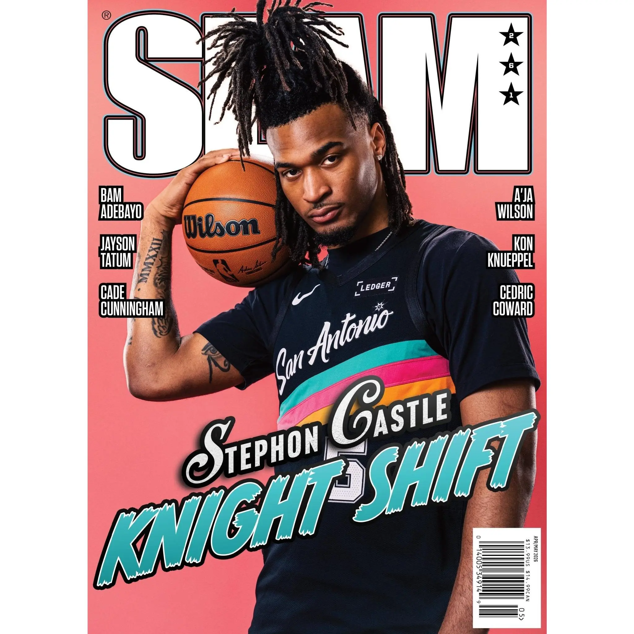 Stephon Castle Magazine Magazine Poster, NBA Cover Poster, Gift For Fans - Unframed