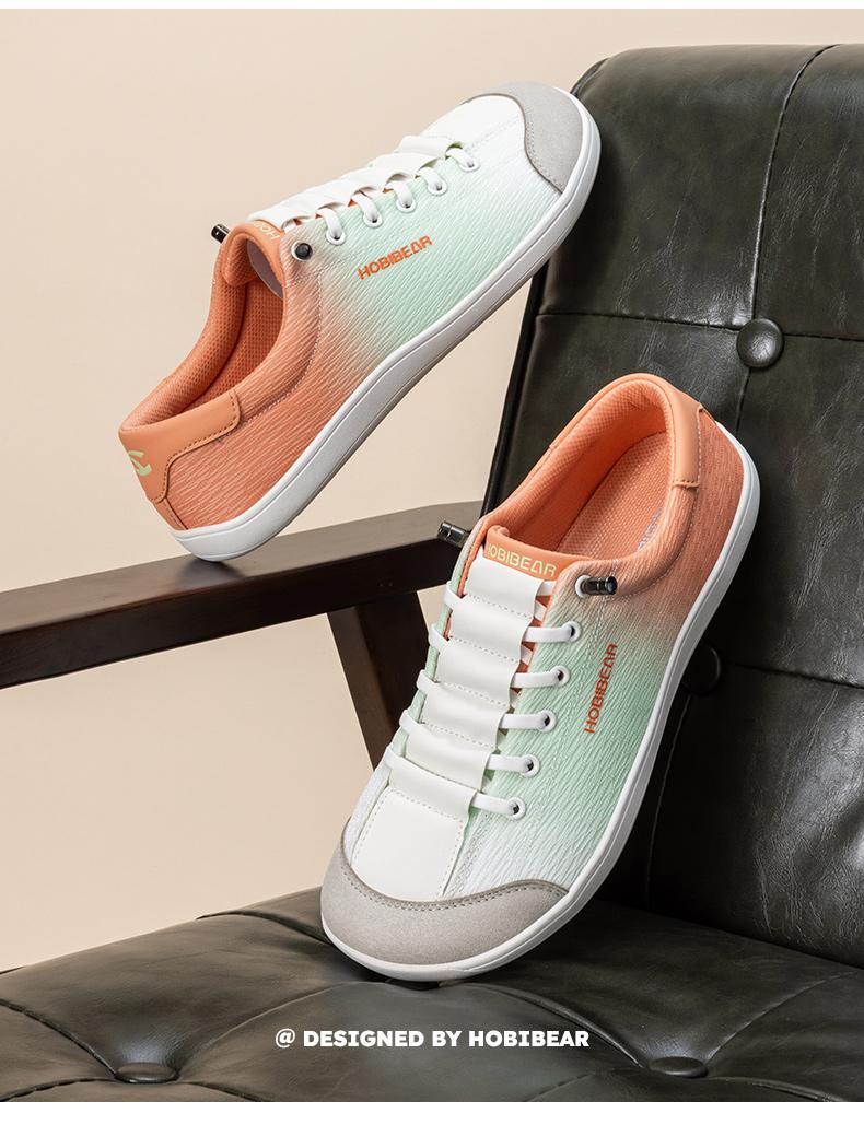 HOBIBEAR men’s and women’s barefoot shoes with a wide last, everyday casual sports shoes, breathable gradient colors, comfortable walking shoes for spring and autumn fashion tiktokshopspringglowup summervibes