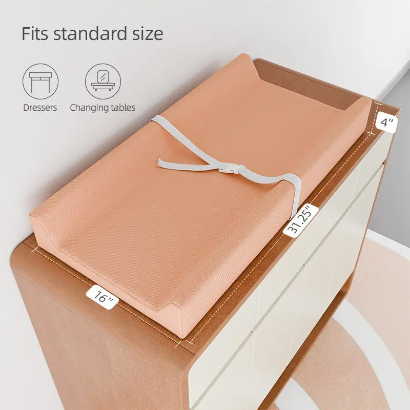 Baby Diaper Changing Pad, Comfortable Breathable Soft Diaper Mat, Detachable Design, Ideal for Babies, Easy to Clean, Cleaning and Use, Hygiene