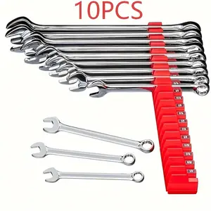 10-Wrench Pro Premium Organizer - Upright Magnetic Storage for Hexagonal Heads - Durable Modular Toolbox Holder