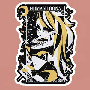 Adult Cartoon Chaos Humor Aesthetic Helluva Boss Sticker