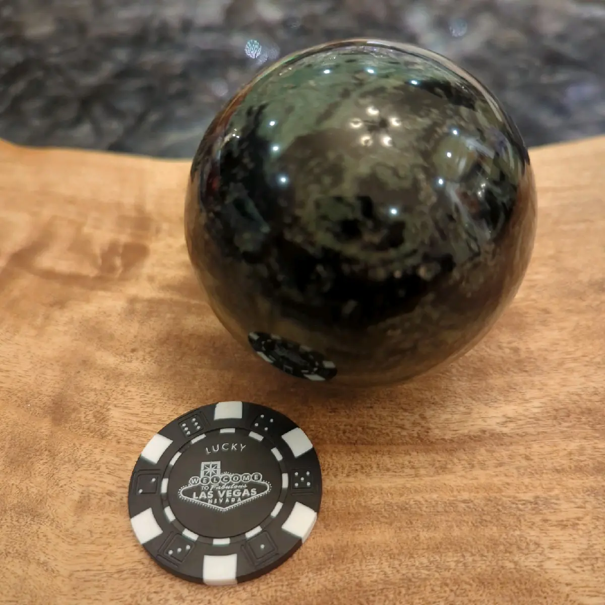 Kambaba Jasper Crystal Sphere.  Natural Mineral.