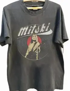 Mitski Merch Singer Charcoal Love Album All Unisex Tshirt Men Women Menswear Top, Unisex Crewneck Sweatshirts & TShirts J3D