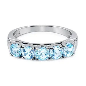 Royal Blue Topaz Ring