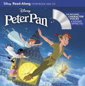 USED-Peter Pan Readalong Storybook and CD by Disney Books (Paperback)