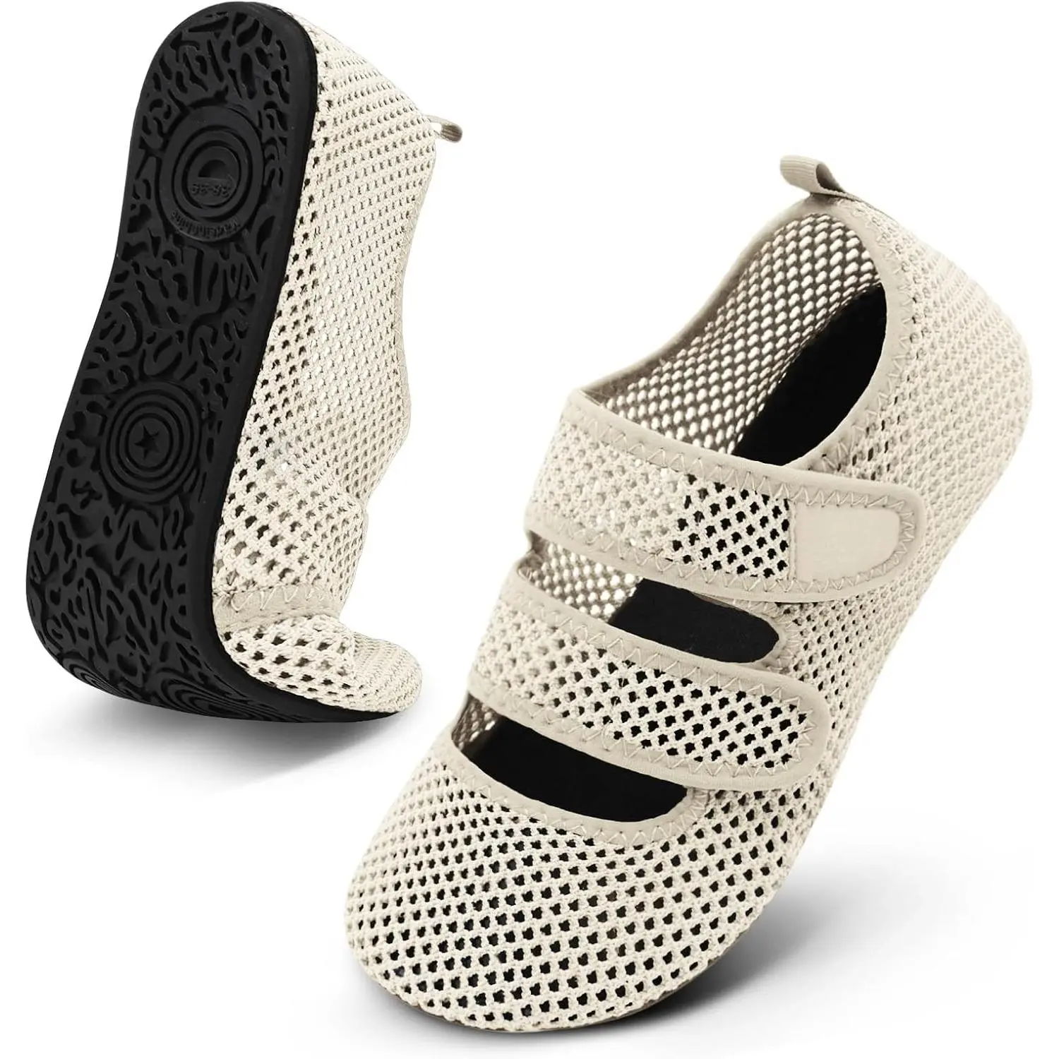 Sporty Waterproof Barefoot Water Shoes for Women, Wide Anti-Skid Aquatic Footwear, Quick-Dry for Beach Pool Use, Sporty Water Shoes, Women's Water Shoes, Water Sports Shoes, Quick Drying Watershoes