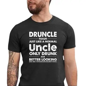 Druncle Definition Shirt, Druncle Uncle Shirt, Only Drunk Uncle Tee, Uncle Gift, Funny Uncle T-shirt, Family Shirt, Baby Announcement Gift, Expecting Uncle Shirt, Baby Shower Gift, Gift for Him, Gift for Husband, Men's Shirt, Casual Shirt
