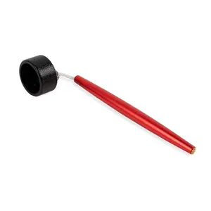 Cru5h Billiards Pool Cue Chalk Holder Circle Fits TAOM V10 & Pyro Chalks | Aluminum