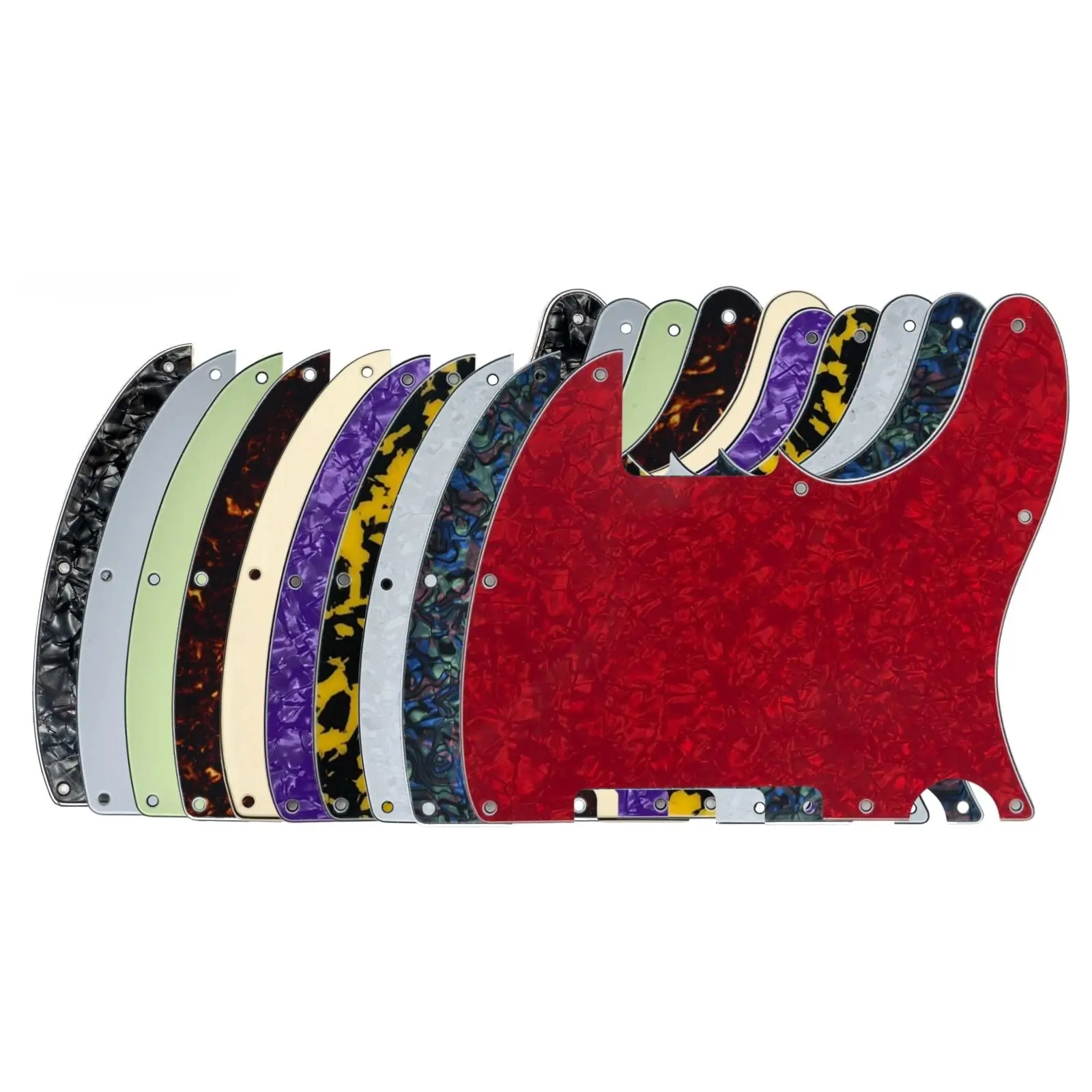 Esquire Pickguard (8-Hole) Telecaster Pickguard Blank - 20+ Colors