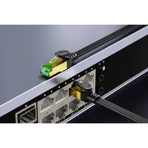 Cat 8 Flat Ethernet Cable 40Gbps — High-Speed LAN Network Cable for Gaming, Streaming & Home Office