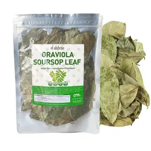 Whole Premium Dried Graviola Soursop Leaves Hoja De Guanabana, 100% All Natural Delicious Fresh Tea | From Mexico | Premium Wildcrafted Quality.