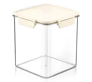 Sorbus Airtight Plastic Food Container, Medium6.3" Square 1Pk