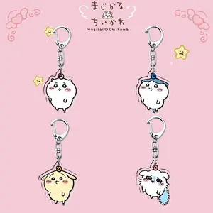 Chiikawa Acrylic Keychain Peripheral Magic Is Coming Series Cute Hachiware Usagi Cartoon Keychain Cute Pendant Kids Gift