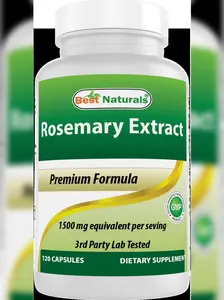 Best Naturals Rosemary Extract 1500 mg Equivalent Per Serving- 120 Capsules Best Naturals Rosemary Extract 1500 mg Equivalent Per Serving- 120 Capsules