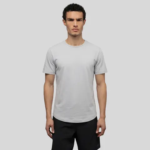 CUTS CLOTHING Men's Crossover Short-Sleeve T-Shirt - Dry Fit Activewear Tee, Perforated Moisture-Wicking Breathable Tech Athleisure Gym Top for Training & Everyday Use, Athleisure Men's Short-Sleeve T-Shirts
