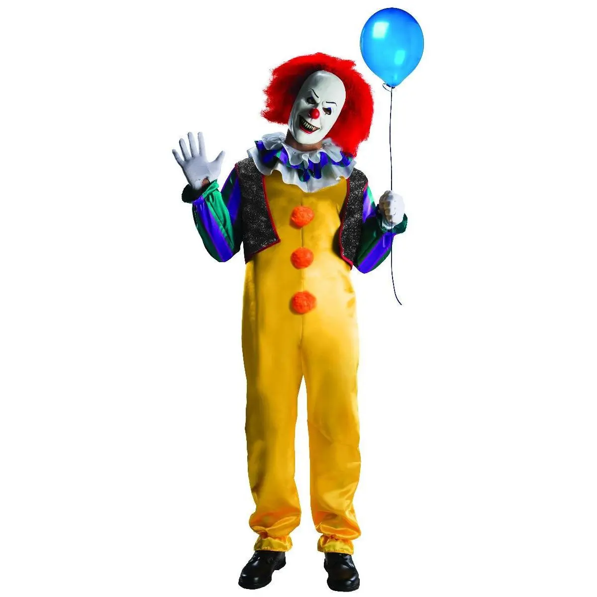 Mens/Teens Stephen King's It Pennywise Clown Costume