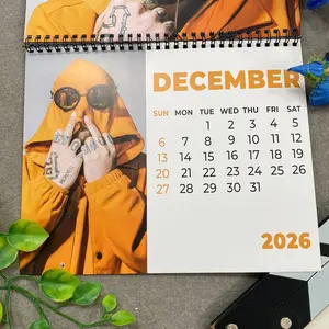 Legend Rapper 2026 Calendar, New Year Wall Calendar, Gift For Fan