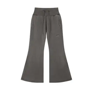 DĒF Vintage Washed Flared Fleece Pants