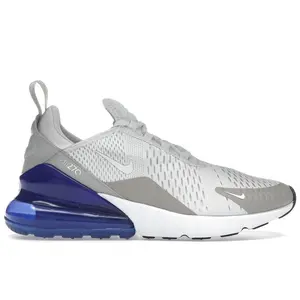 Nike Men's Air Max 270 Vast Grey Racer Blue Running Shoes, from StockX
