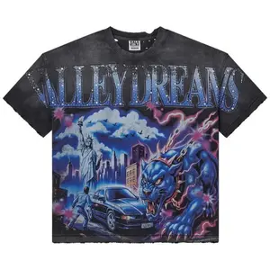 Vale Forever "Monster" NoBling - Vintage Oversized Streetwear T-Shirt, Heavy Cotton Unisex Graphic Top 2026