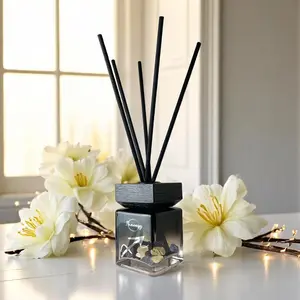 Sagittarius Zodiac Crystal-Enhanced Reed Oil Diffuser, Eternal Blooms Scent, 100ml