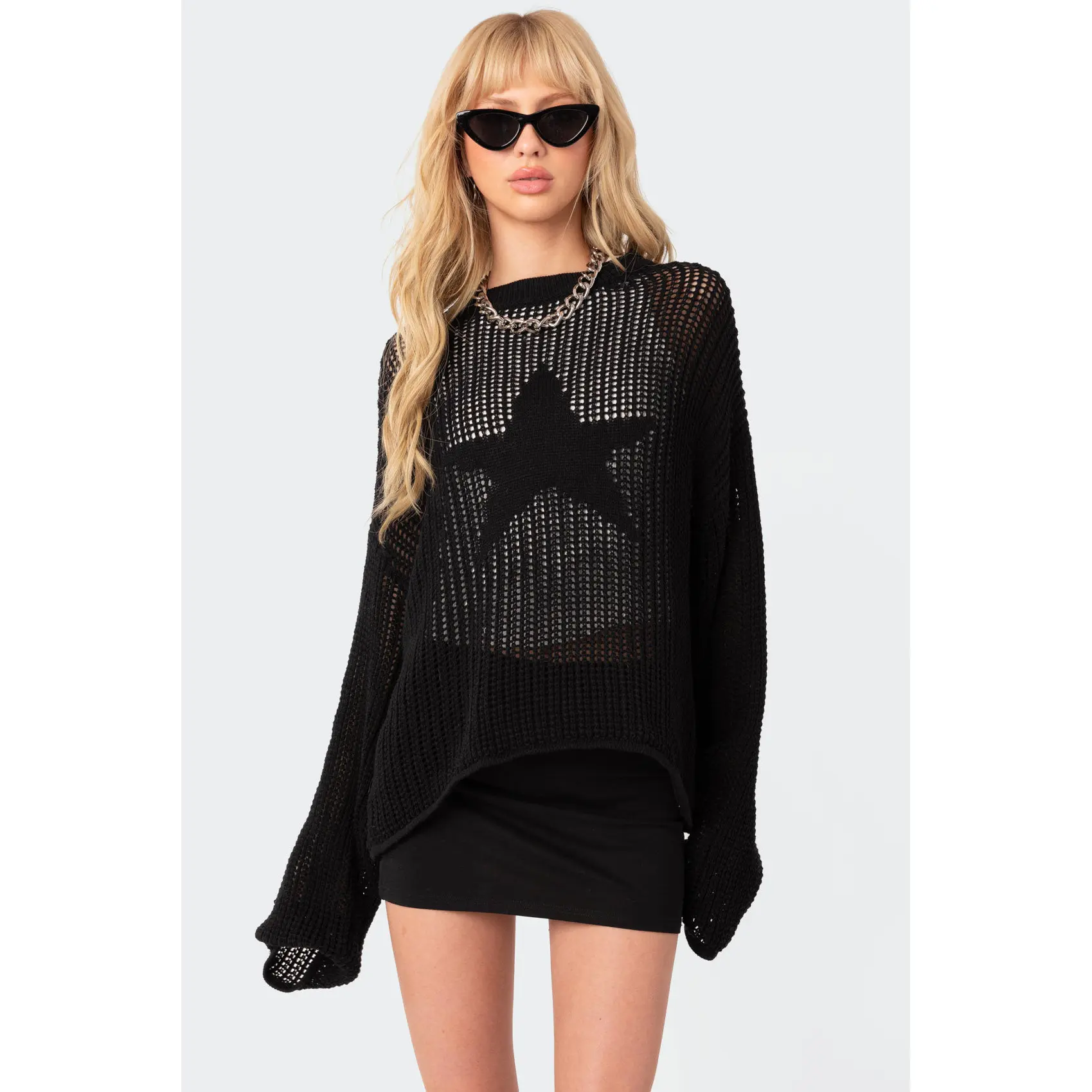 Seeing Stars Oversized Sweater