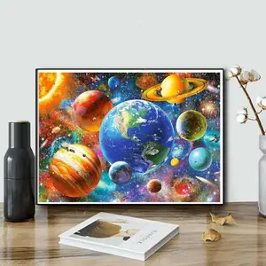 5D DIY Diamond Painting Kit, Flowers Butterflies Musical Notes, Vintage Art Style, Diamond Art Waterproof Embroidery Full Square Diamond Cross Stitch Home Decor