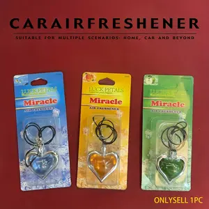 Heart-Shaped Car Perfume Diffuser, Breathable Membrane, Fresh Air Fragrance for Cars, Vehicle Aroma Enhancer, Essential Car Accessory, Heart Shape Design