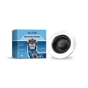Jue Fish Kitchen Sink Filter Net Vegetable Washing Basin Anti-Clogging Large Capacity Drainage Net Garbage Storage Filter