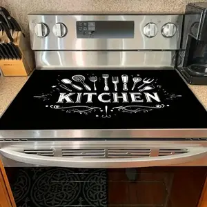 Kitchen Appliance Protector Pad, Durable Rubber Design, Fits Oven & Microwave, Ideal for Holiday Cooking Events, Size 28.3 X 20.5 Inches