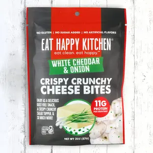 3-pack or 12-pack White Cheddar & Onion Crispy Cheese Bites (2oz)