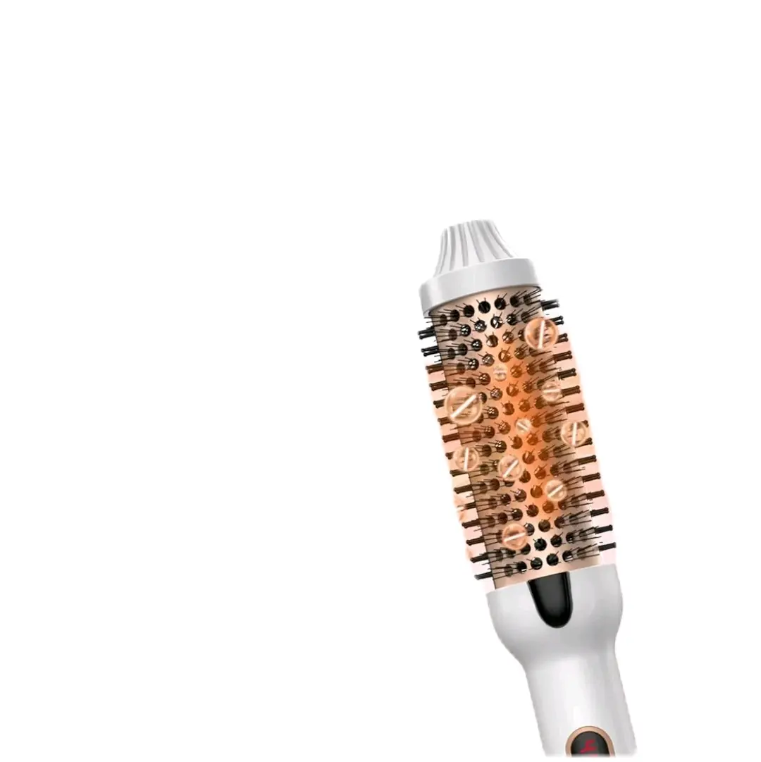 Heated Round Brush for Personal Care and Comfort - Electric Hair Styling Tool Haircare blowdrier
