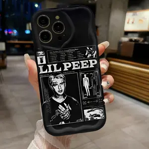 Phone Case: American Rapper Lil Peep Phone Case Suitable for iPhone 17 16e 16 15 14 13 12 11 Mini Pro Max Air X XR XSMAX 8 7 Plus Anti Fall Soft TPU Back Cover